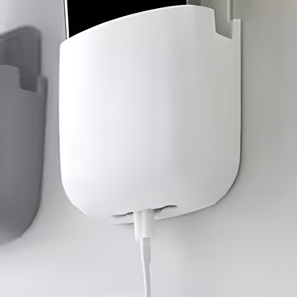 Wall Mounted Mobile And Remote Holder | wall Mounted Storage Case For Remote, Toothbrush, Mobile Phone Plug Holder | Multifunctional Storage Holder