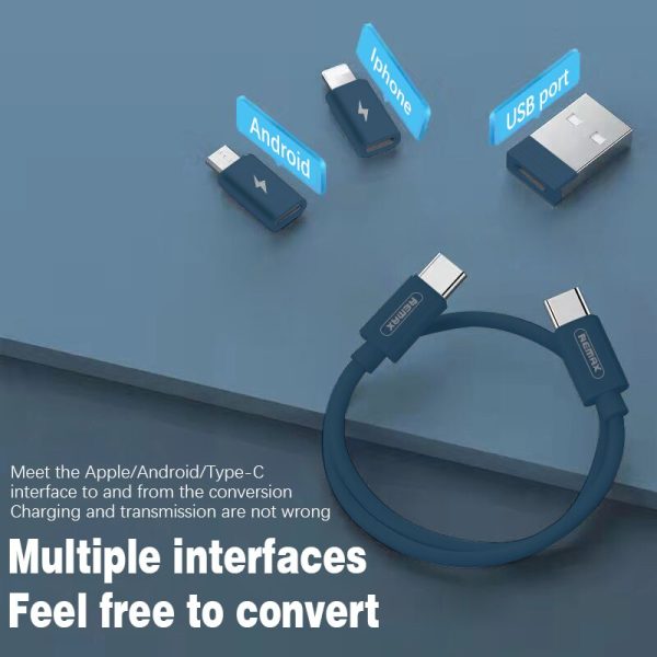 Mobile Data And Charging Cable 5 In 1 | All Solutions In One| 60w Fast Charging.