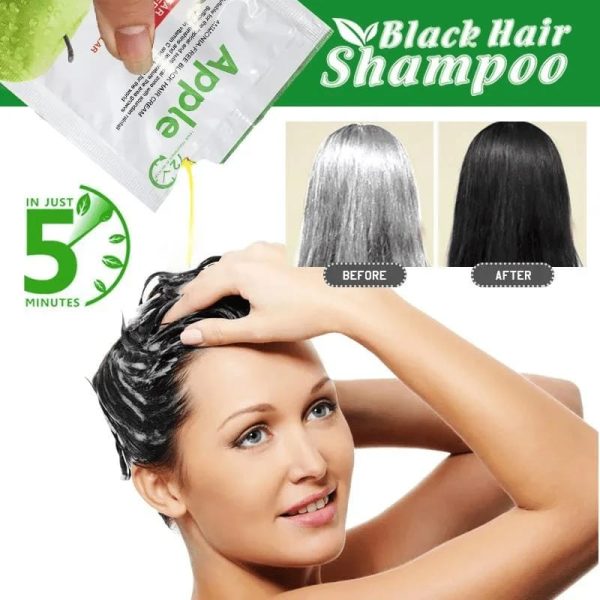 Apple Ammonia Free Black Hair Cream | 30ml X 10 Pcs
