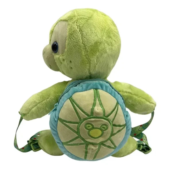 Super Soft Plum Stuffed Baby Sea Tortoise Animal Kids Back Pack-30 cm