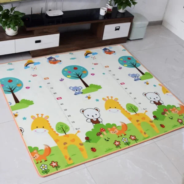 Crawling Mat Double-sided Baby Playmat foam For Infants Toddlers (random Color) (random Design)