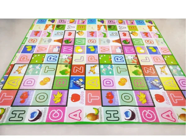 Crawling Mat Double-sided Baby Playmat foam For Infants Toddlers (random Color) (random Design)