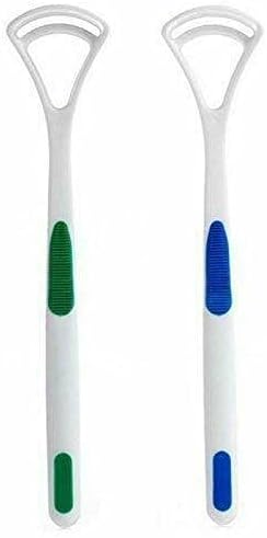 Pack Off 2 Formula Micro Nano Tooth Brush + Tongue Cleaner For Sensitive Gums Toothbrush random Color