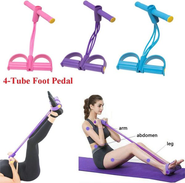 Elastic Pull Ropes Tummy Trimmer For Men & Women