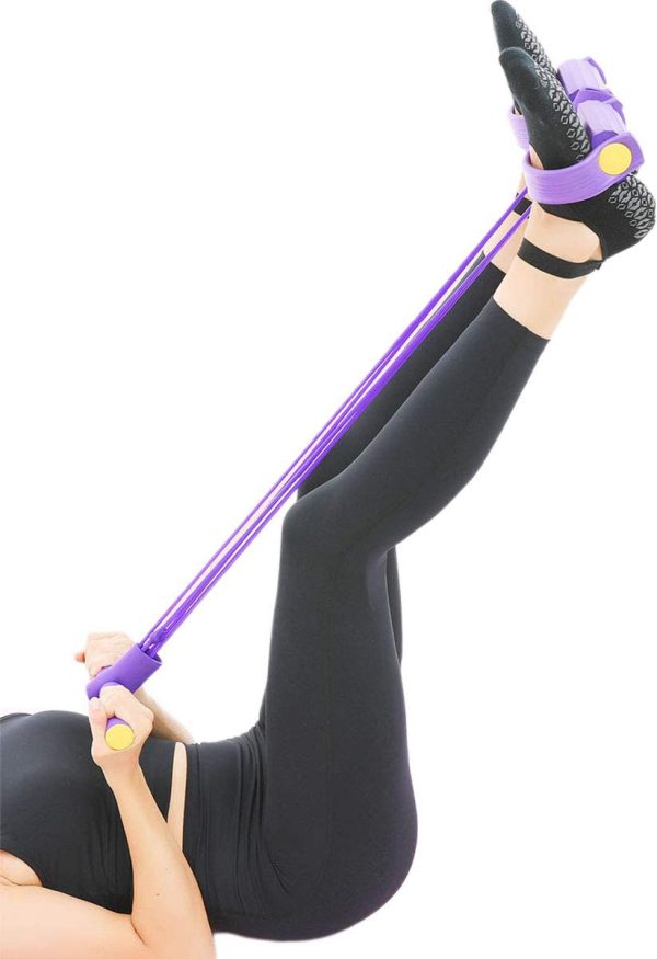 Elastic Pull Ropes Tummy Trimmer For Men & Women