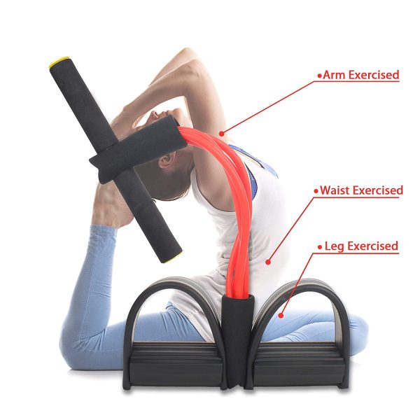 Elastic Pull Ropes Tummy Trimmer For Men & Women