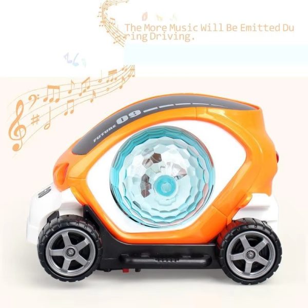 Musical Stunt Car Toys For Kids Boys Girls