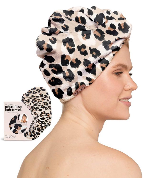 Terry Cotton Printed Hair Towel Quick‑dry Multicolor Wrap