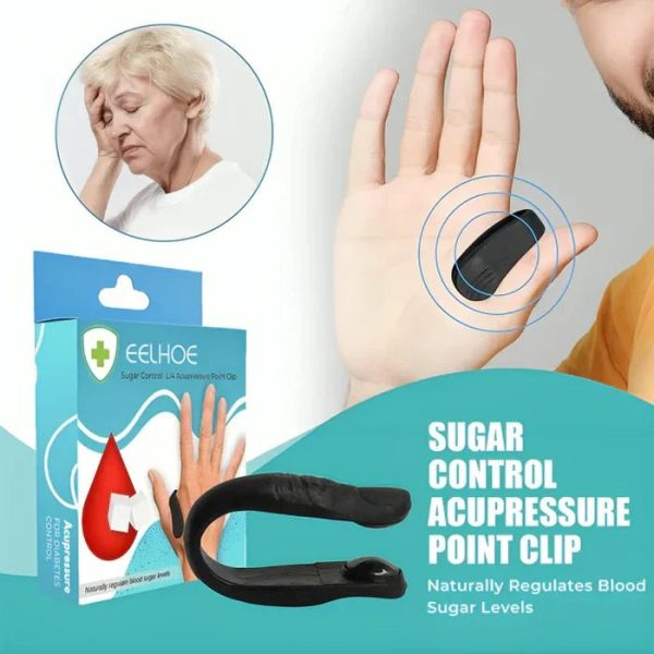 Li4 Acupressure Point Clip Wearable – Headache Relief, Supporting Acupressure Relaxation.
