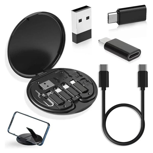 Mobile Data And Charging Cable 5 In 1 | All Solutions In One| 60w Fast Charging.