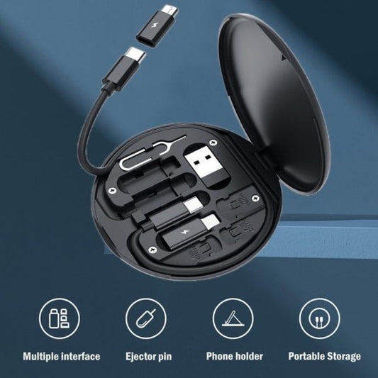 Mobile Data And Charging Cable 5 In 1 | All Solutions In One| 60w Fast Charging.