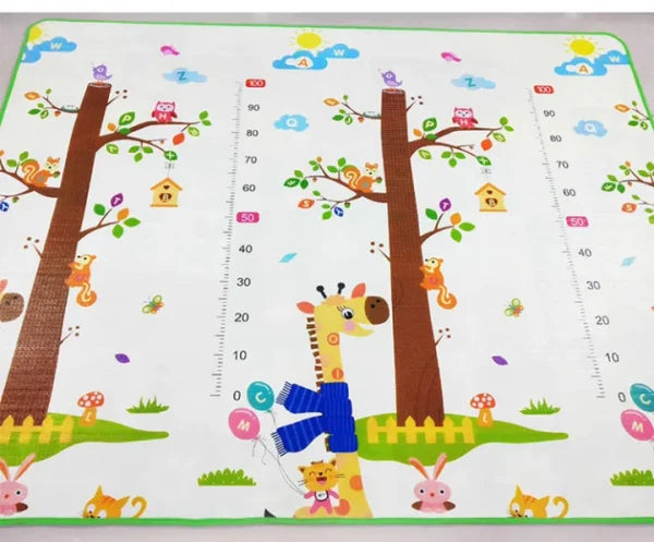 Crawling Mat Double-sided Baby Playmat foam For Infants Toddlers  (random Color) (random Design)