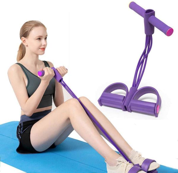 Elastic Pull Ropes Tummy Trimmer For Men & Women