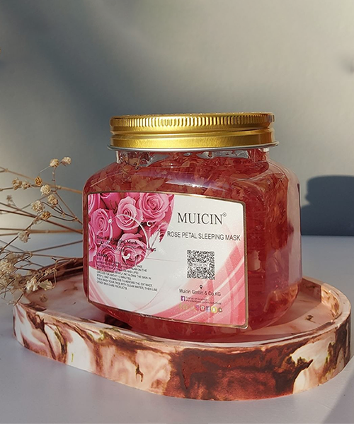 MUICIN Natural Rose Petal Sleeping Mask