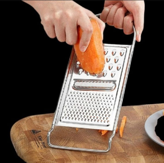 Stainless Steel Kadu Kash Grater – Multi-purpose Vegetable, Fruit, And Nut Cutter, Chopper & Peeler