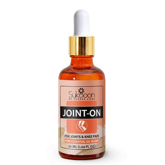 Sukoon Joint On Essential Oil Blend For Pain In Joints, Back Pain, Arthritis Pain, Knee Pain, Tennis Elbow, Strains And Sprains